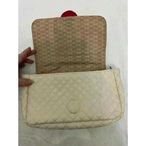 Charming Charlie Red Lips Sunglasses Face Crossbody Chain Handbag - Picture 4 of 9